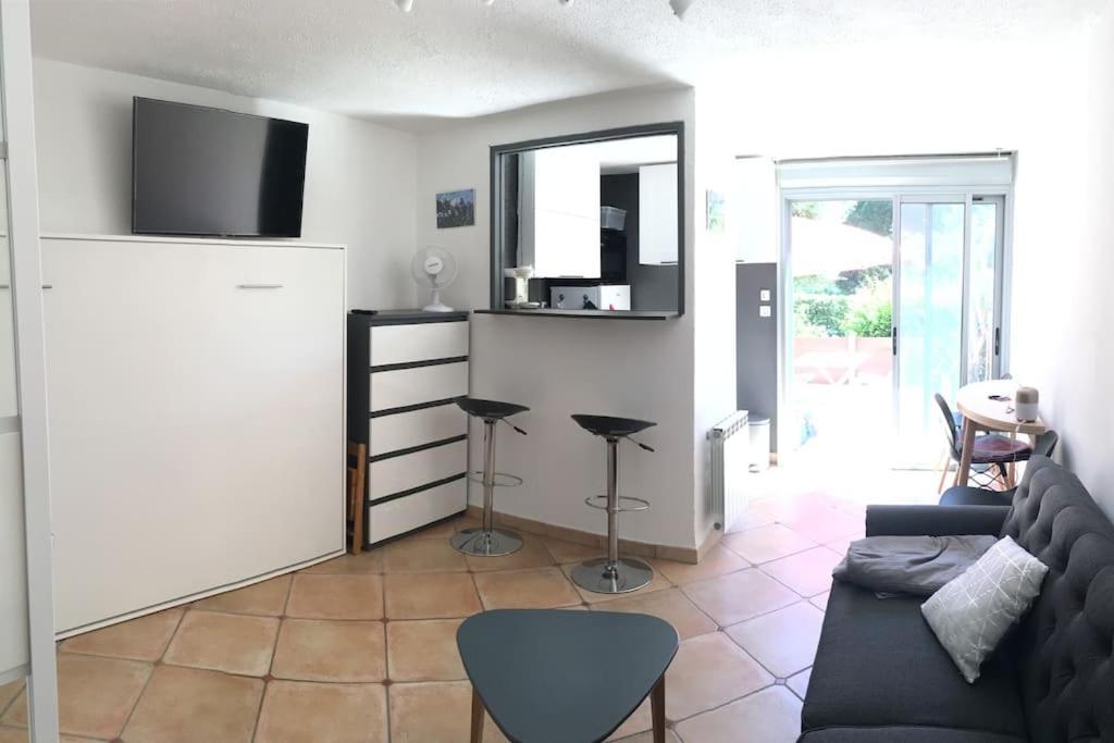 Cap Agde Studio-Cabine Jardin Clos, Port Et Plage Esterno foto